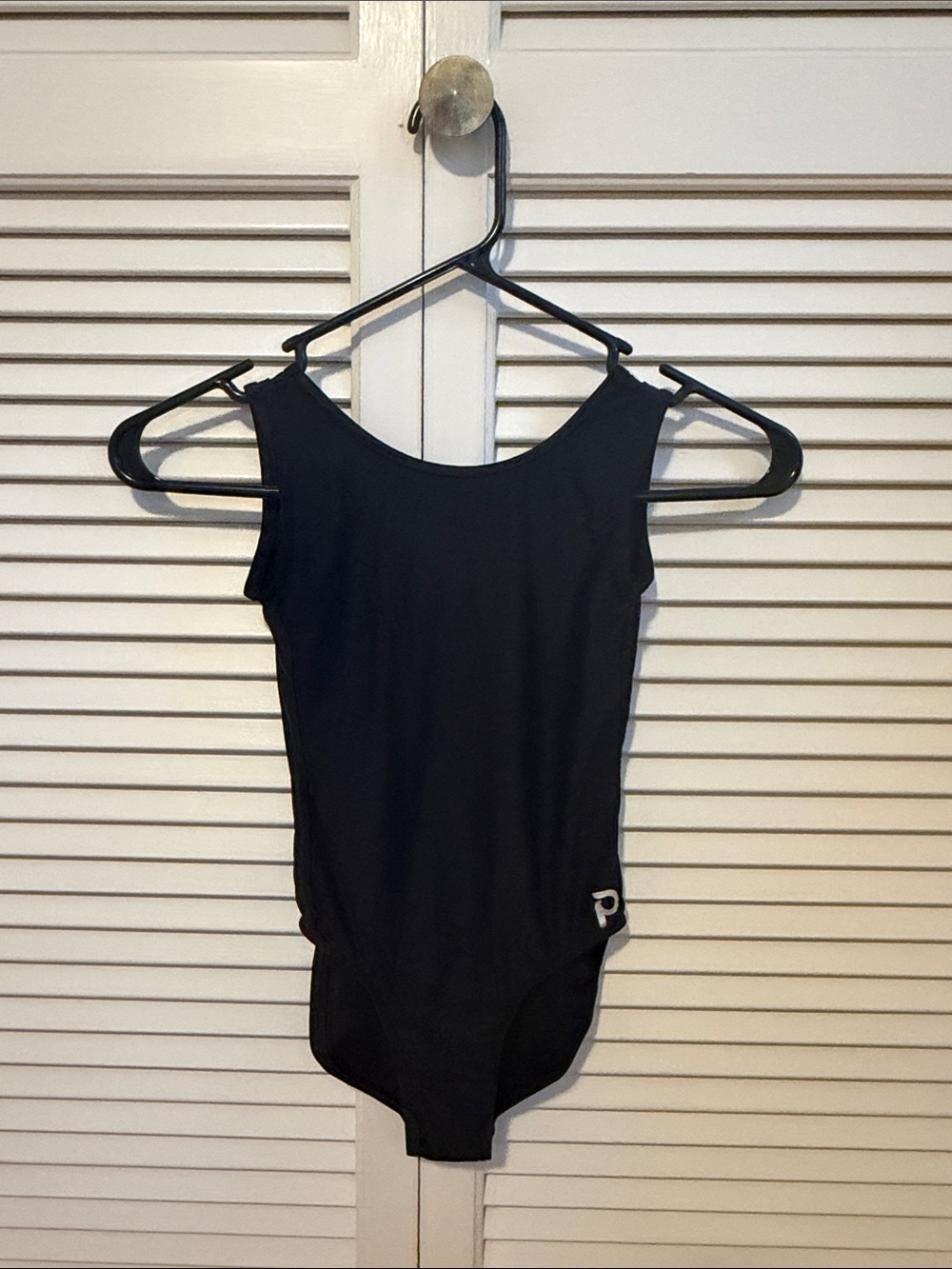 Plum Black Leotard - Classic Sleeveless